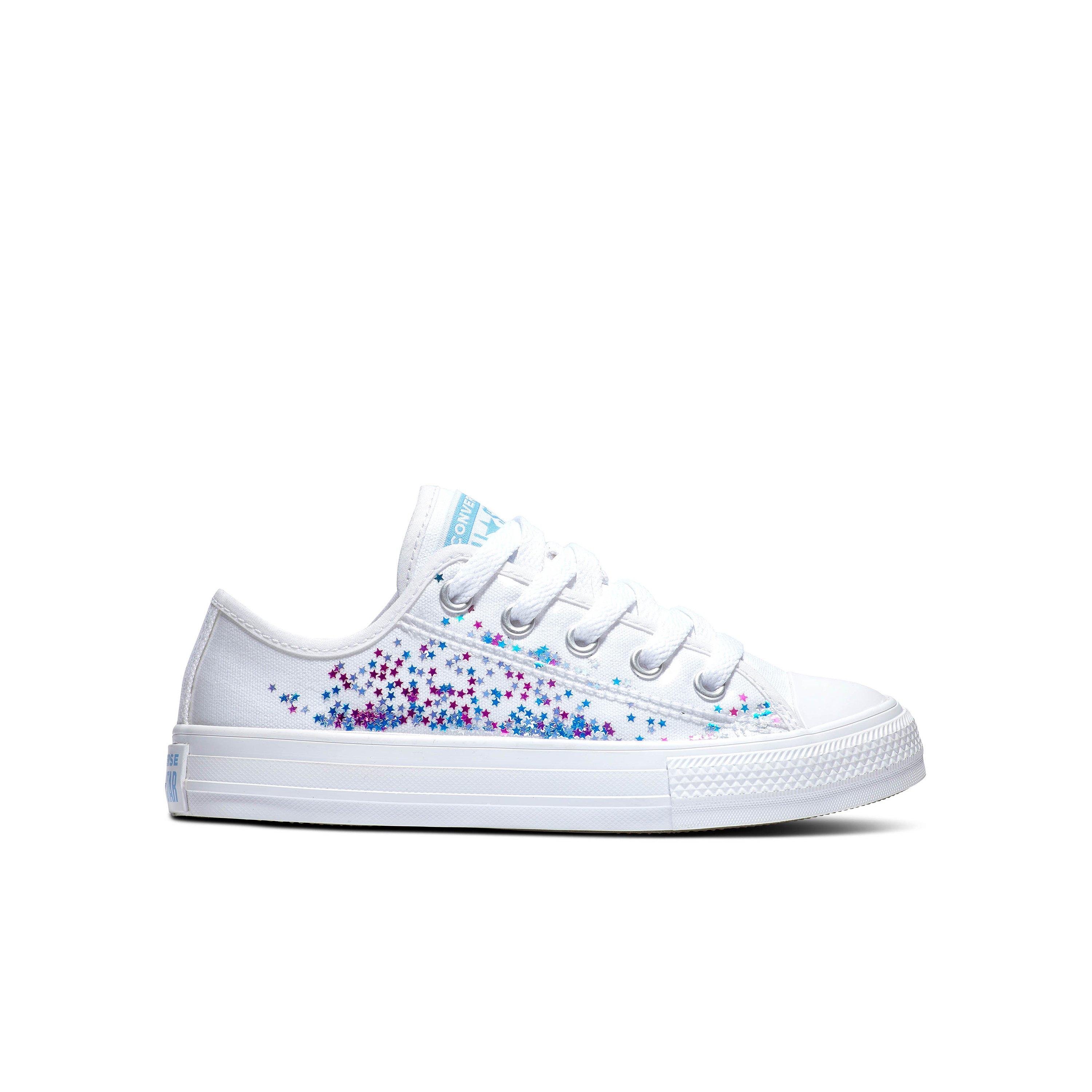 Ladies glitter clearance converse